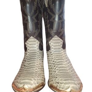 texas all man made Cowboy Boots